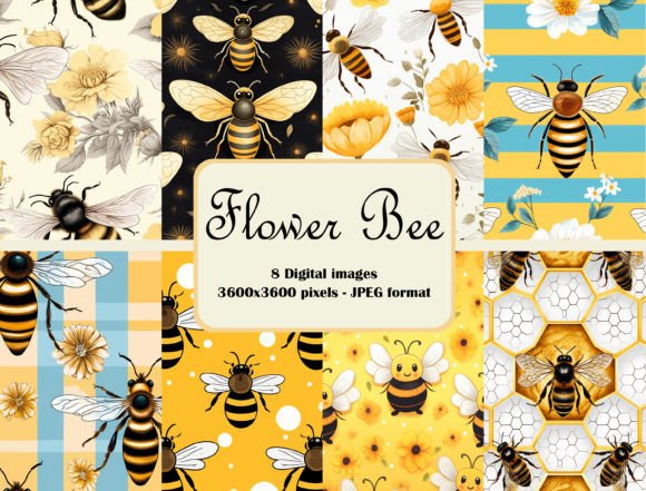 Bee Bundle Digital Paper Pattern: A Strategic Tool for Creative and Professional Use