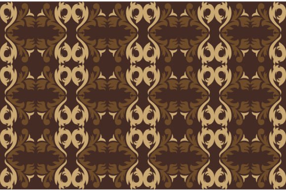 Brown Java Wood Crafting Pattern
