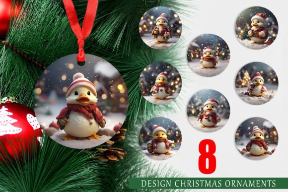 Christmas Ornament Duck