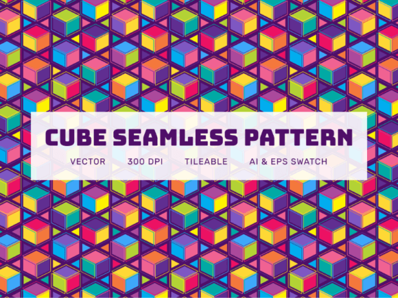 Cube Seamless Pattern: A Modern Design Solution