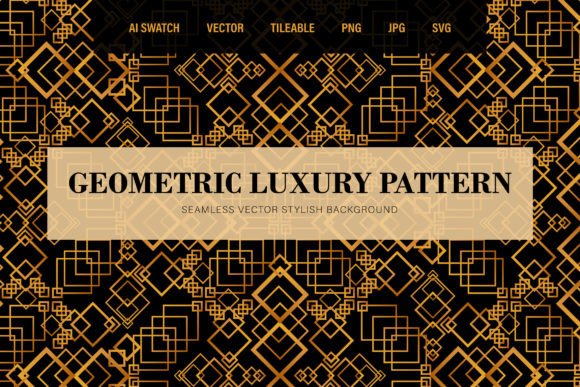 Geometric Luxury Seamless Pattern