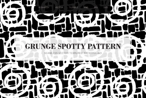 Grunge Crazy Spotty Seamless Pattern: A Modern Design Essential