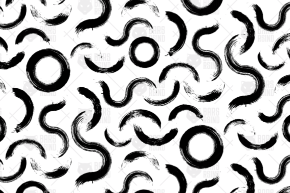 Grunge Paint Seamless Pattern