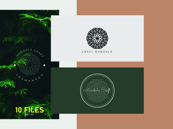Mandalas Ornament Bundle 10 Side Vol.45: A Versatile Creative Resource