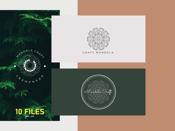 Mandalas Ornament Bundle 10 Side Vol.48: A Journey into Symbolic Art and Decorative Design