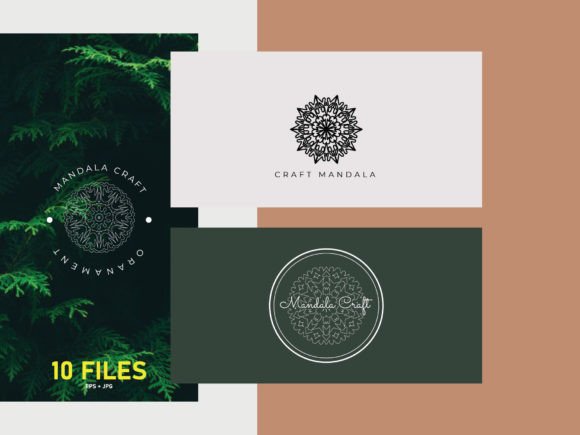 Mandalas Ornament Bundle 10 Side Vol.53